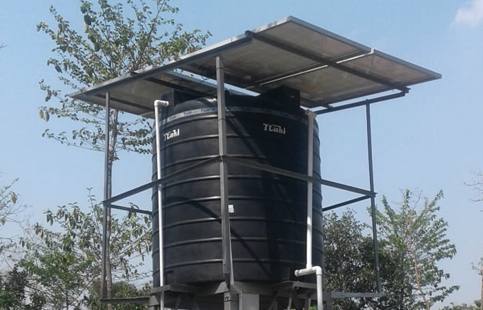 Complete Solar Water System Setup